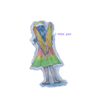 ハローエンジェル（個別スタンプ：8）