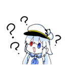 イルカのおんなのこスタンプ（個別スタンプ：9）