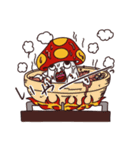 いきぬキノコ〜戦編〜（個別スタンプ：18）