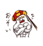 いきぬキノコ〜戦編〜（個別スタンプ：27）