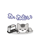 あめにゃんの冬スタンプセット（個別スタンプ：27）