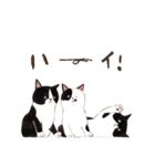 水彩で描いたネコだらけスタンプ（個別スタンプ：39）