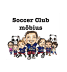 MOBIUS Soccer Club LINEスタンプ BY YUKIE（個別スタンプ：1）