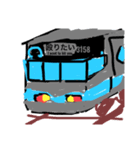 僕の好きな赤い電車スタンプ（個別スタンプ：5）