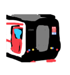 僕の好きな赤い電車スタンプ（個別スタンプ：7）