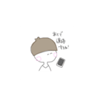 ゆるーいふたり（個別スタンプ：3）