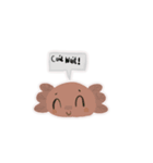 カエル＆ウーパールーパー（個別スタンプ：5）
