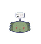 カエル＆ウーパールーパー（個別スタンプ：8）