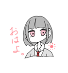 ぼけじょしちゃん（個別スタンプ：4）