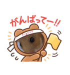 ハムスターのゆーちゃんスタンプ（個別スタンプ：3）