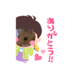 ハムスターのゆーちゃんスタンプ（個別スタンプ：13）