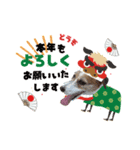 むぎちゃんのクリスマス＆お正月（個別スタンプ：2）