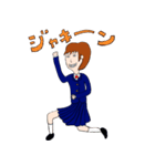 ショートカットのしょう子ちゃん（個別スタンプ：7）