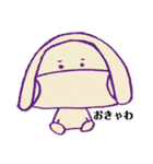 おかっぱマスク(おんまゆver.)（個別スタンプ：27）