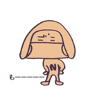 おかっぱマスク(おんまゆver.)（個別スタンプ：35）