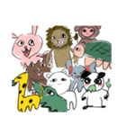 いけ好かない動物達の集い（個別スタンプ：14）