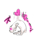 いぬと ダラりねこ（個別スタンプ：14）