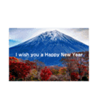 Mt.Fuji New Year's card（個別スタンプ：10）