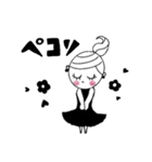 大人可愛いファショナブルスタンプ（個別スタンプ：9）