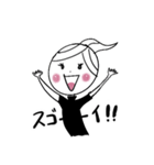大人可愛いファショナブルスタンプ（個別スタンプ：14）