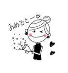 大人可愛いファショナブルスタンプ（個別スタンプ：23）