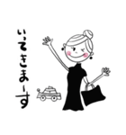 大人可愛いファショナブルスタンプ（個別スタンプ：25）