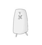 ゆるっとモアイ（個別スタンプ：8）