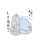 まるくじら（個別スタンプ：1）