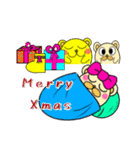 フットダンディ家族(クリスマスver)（個別スタンプ：1）