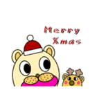 フットダンディ家族(クリスマスver)（個別スタンプ：5）