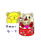 フットダンディ家族(クリスマスver)（個別スタンプ：6）