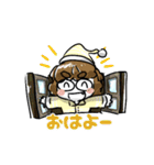 おもしろかわいい☆ねこ男子とメガネ女子2（個別スタンプ：28）