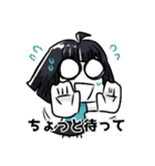 おもしろかわいい☆ねこ男子とメガネ女子2（個別スタンプ：38）