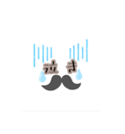 ちょこっと髭（個別スタンプ：4）