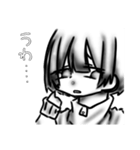 ものくろじゃーじゆうのちゃん（個別スタンプ：9）