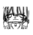 ものくろじゃーじゆうのちゃん（個別スタンプ：26）