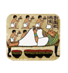 古代エジプト人のハッピーライフ4 冬（個別スタンプ：31）