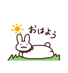 だららん♪うさぎ（個別スタンプ：4）