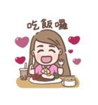 サン夫人♡は毎日幸せです（個別スタンプ：4）