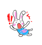 お母さんうさぎの1日（個別スタンプ：8）
