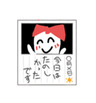 かわいいおばけの会話スタンプ（個別スタンプ：6）