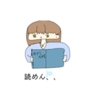 大人ぶる女の子（個別スタンプ：4）