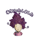 クイリングパーマネント（個別スタンプ：11）