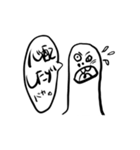 俺氏が伝える–愛しいゼ、今日もお前が-（個別スタンプ：10）