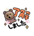 プードル犬kohaku君（個別スタンプ：8）