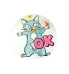 WAKU WAKU CAT 5（個別スタンプ：2）