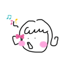 くるりんちゃんシンプルスタンプ（個別スタンプ：18）
