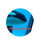 水族館のXmas（個別スタンプ：1）