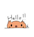 口のない豚（個別スタンプ：2）