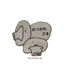 ゆるい食べものスタンプ（個別スタンプ：16）